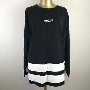 H&M Long Sleeve Black Shirt- Size Medium- Sleek And Comfortable.